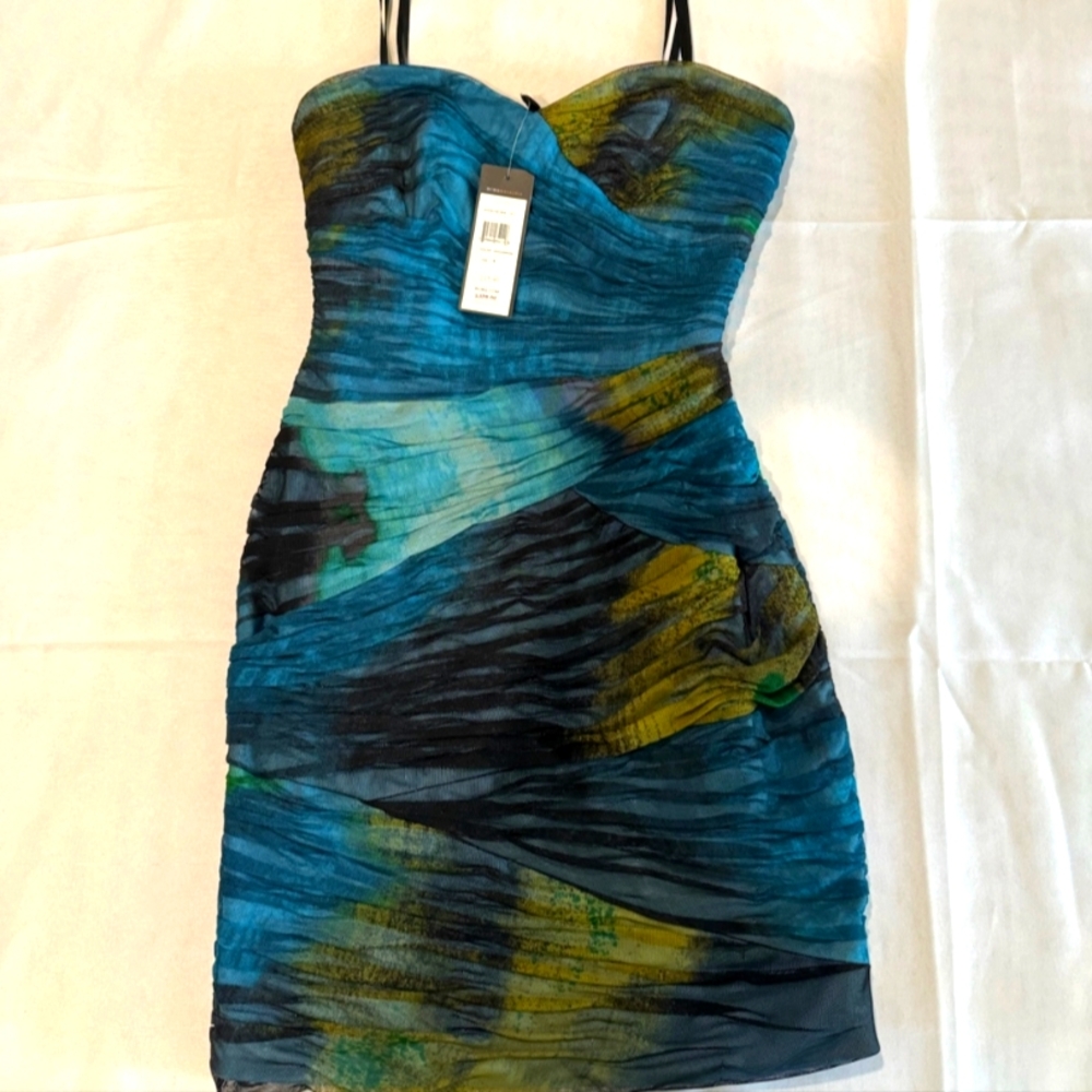 BCBG Strapless dress size 4
